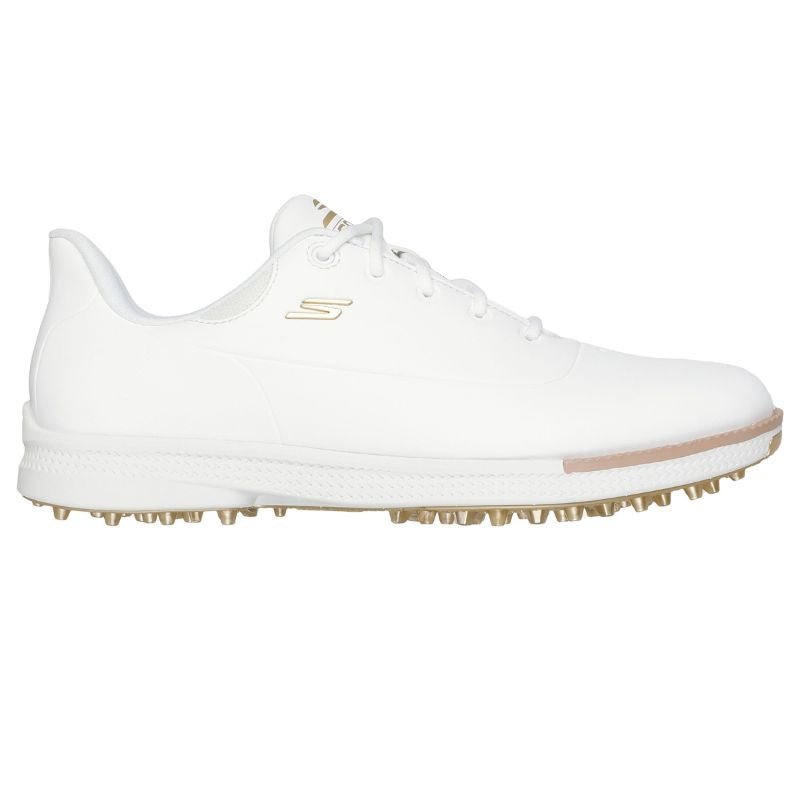 Skechers Women's Go Golf Jasmine 2 Spikeless Golf Shoes White Gold Medium