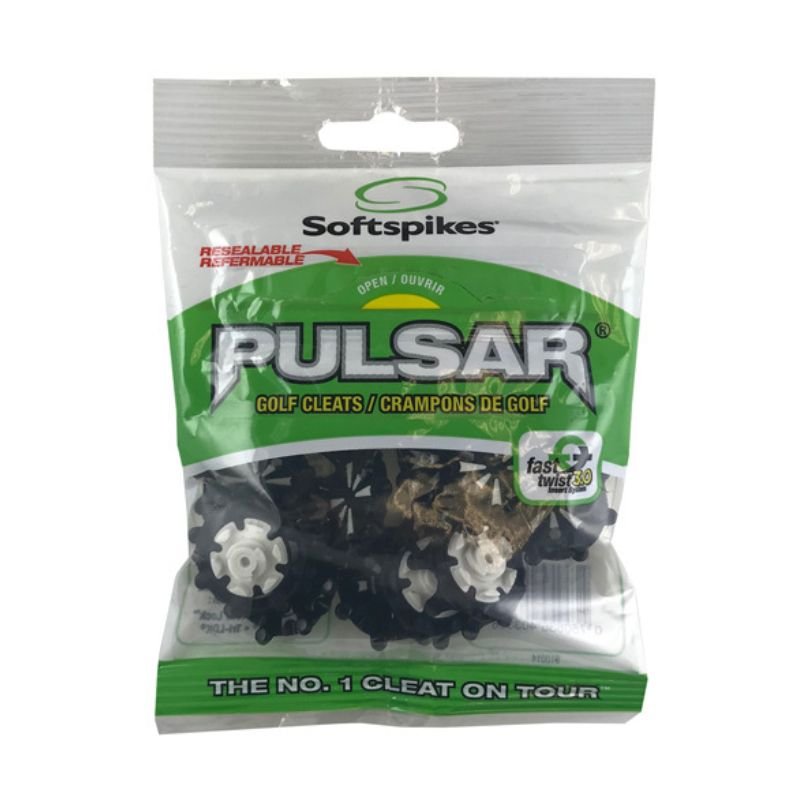 Softspikes Pulsar Fast Twist 3.0 Replacement Spikes - 18pk Black