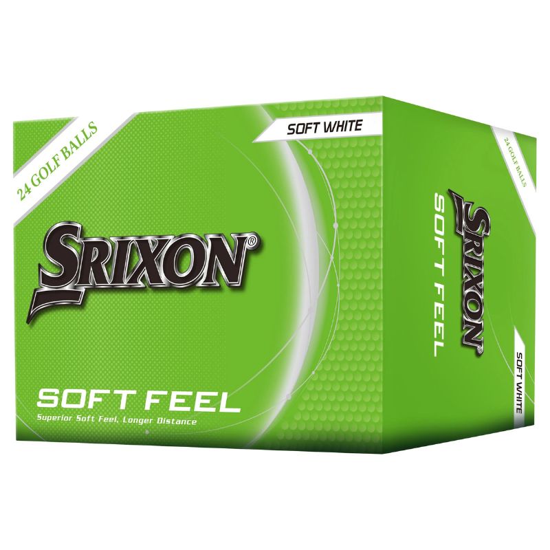 Srixon Soft Feel Golf Balls - 24-Pack White