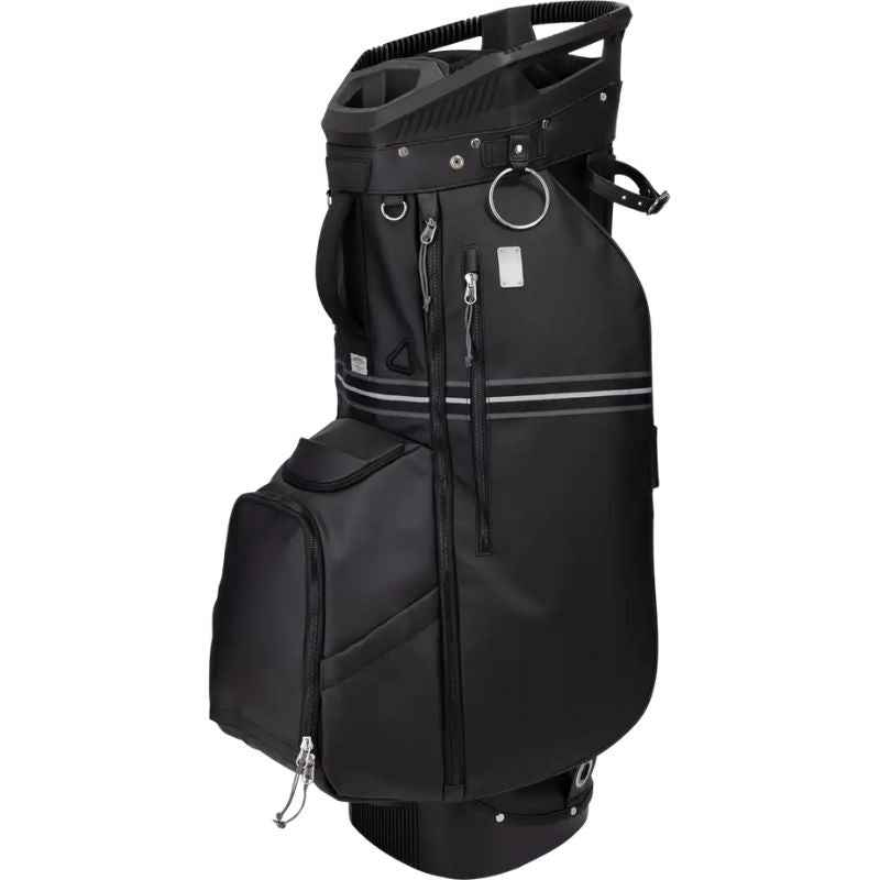 Sun Mountain 2025 Mid-Stripe 14-Way Cart Bag Black