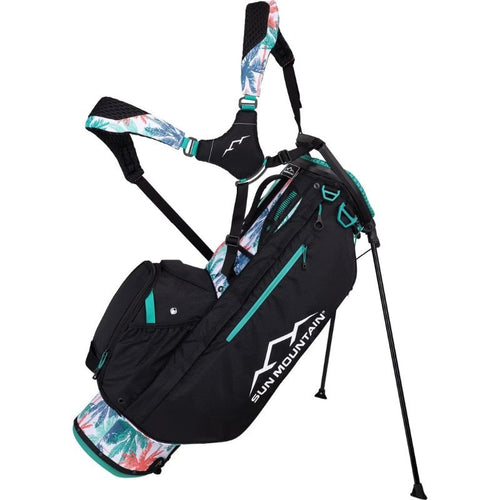 Sun Mountain 2025 Women's 3.5 LS Stand Bag Palm Black Slushy