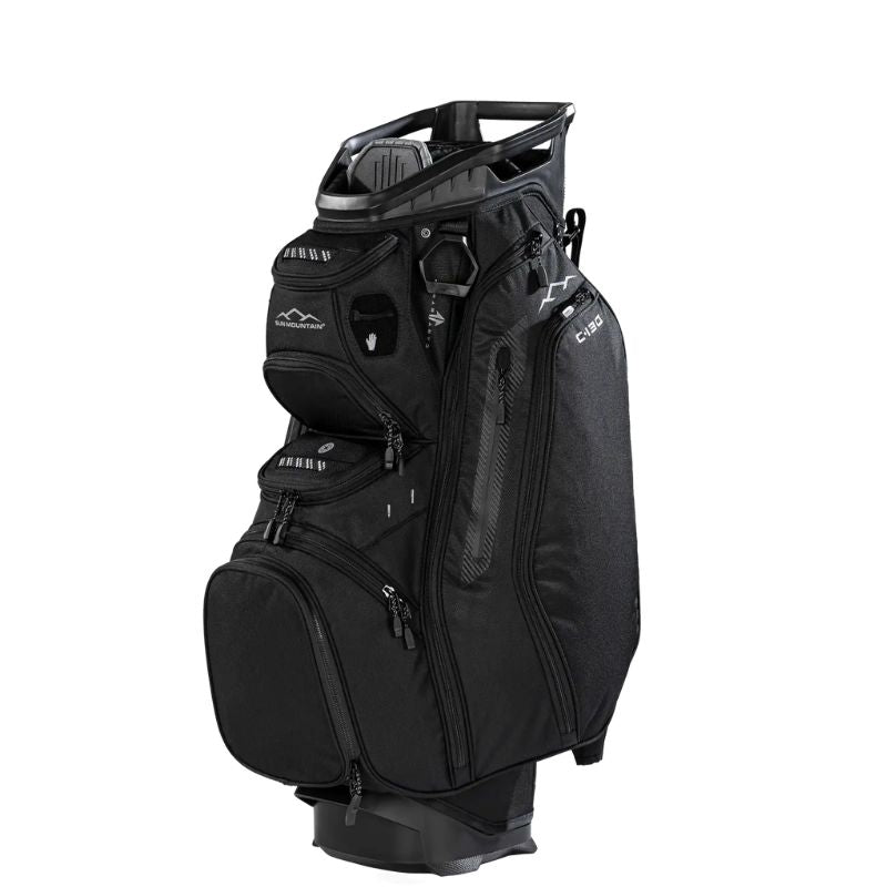 Sun Mountain 2026 C-130 Cart Bag Black