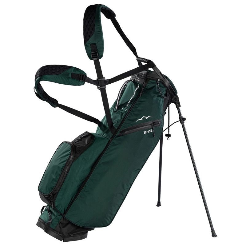 Sun Mountain 2026 Eclipse E-1.5 Stand Bag Black Green