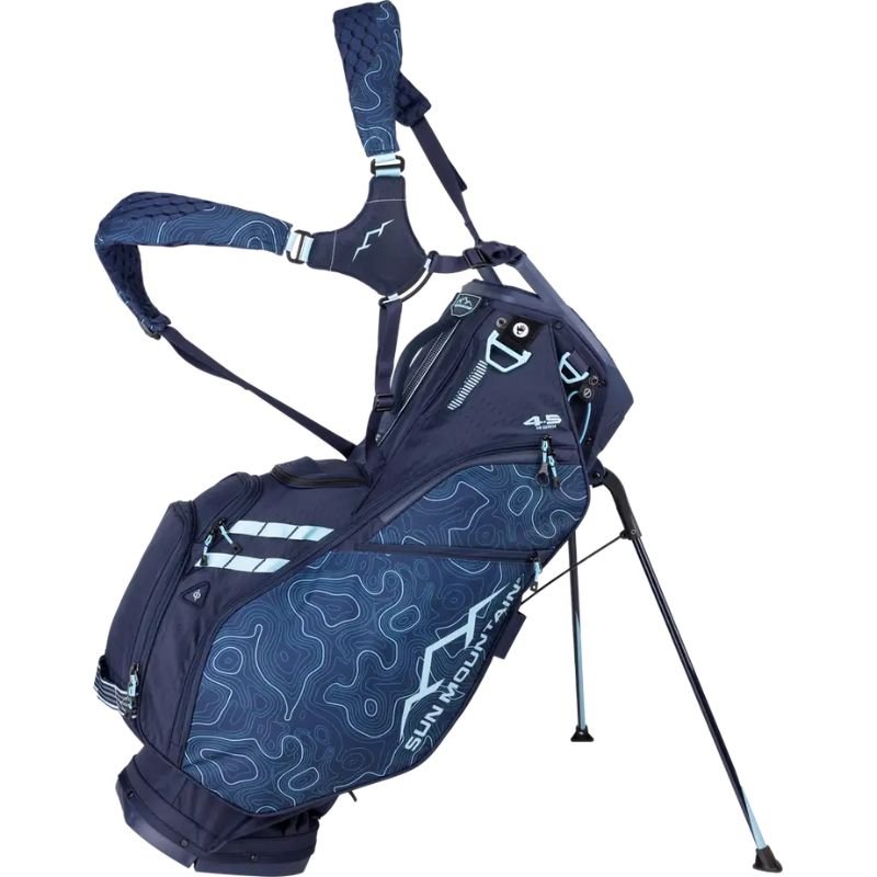 Sun Mountain 4.5LS 14-Way VLO Stand Bag - Previous Season Navy Topo