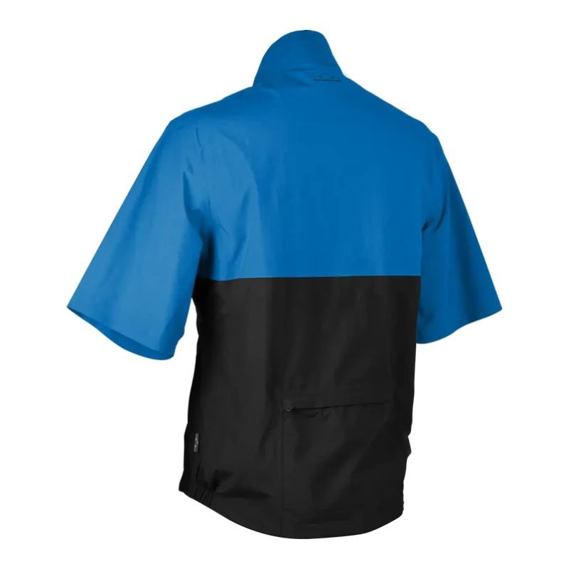 Sun Mountain Monsoon Short - Sleeve Rain Jacket Royal/Black SMALL