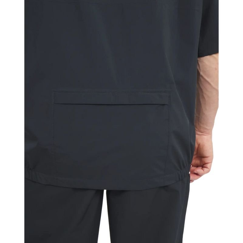 Sun Mountain Monsoon Short - Sleeve Rain Jacket White/Cadet SMALL