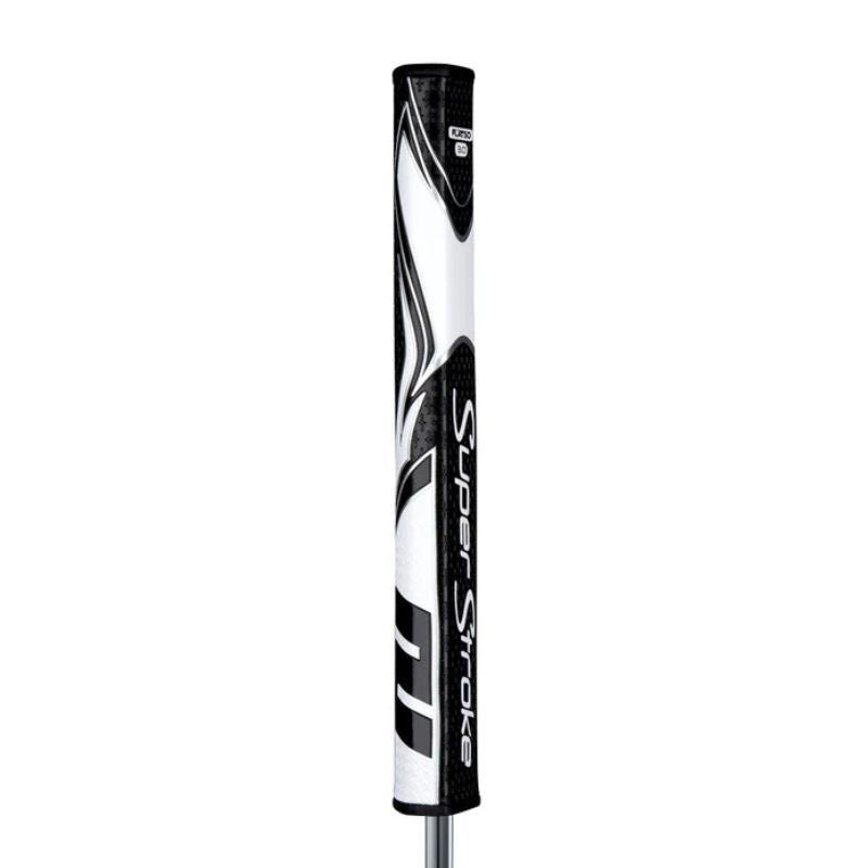 SuperStroke Zenergy Flatso 3.0 Putter Grip Black White