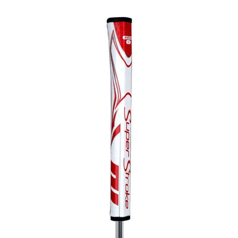 SuperStroke Zenergy Pistol GT 1.0 Putter Grip White Red