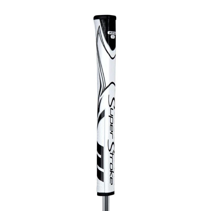 SuperStroke Zenergy Pistol GT 1.0 Putter Grip White Black