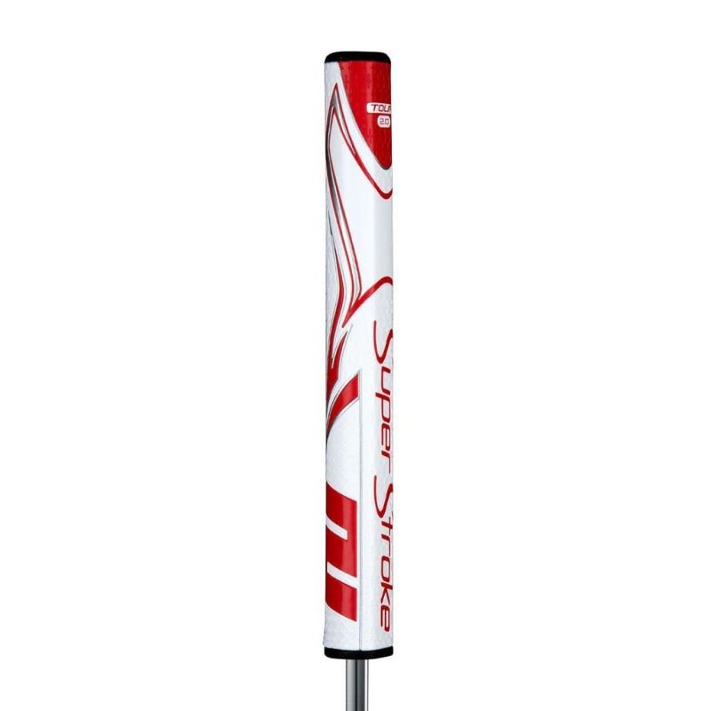 SuperStroke Zenergy Tour 2.0 Putter Grip White Red