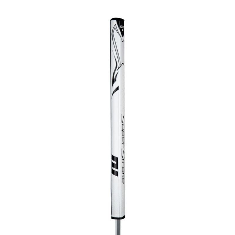SuperStroke Zenergy XL Flatso 2.0+ Putter Grip White Black