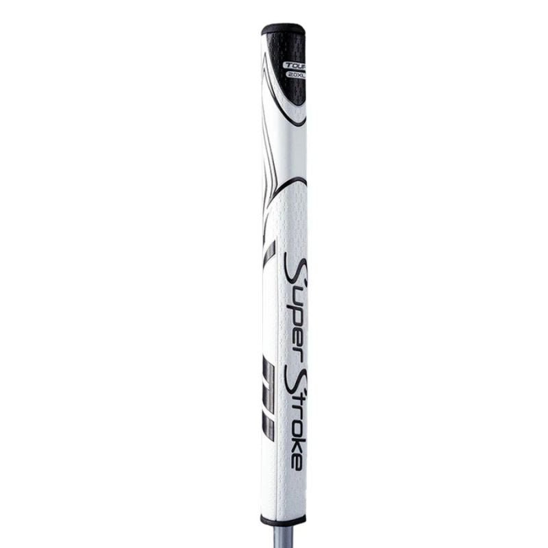 SuperStroke Zenergy XL Tour 2.0+ Putter Grip White Black