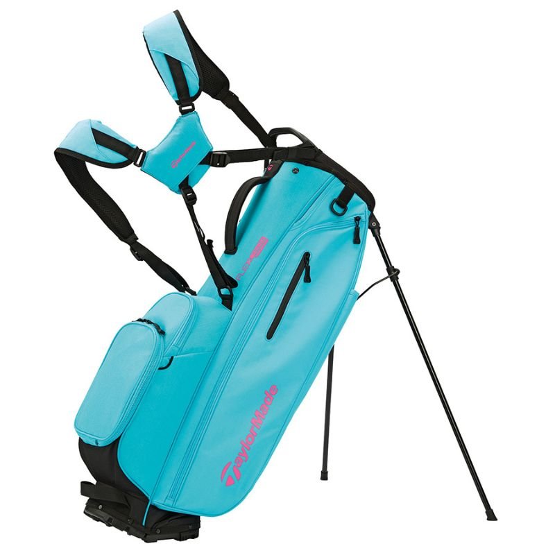TaylorMade FlexTech Golf Stand Bag Miami Blue