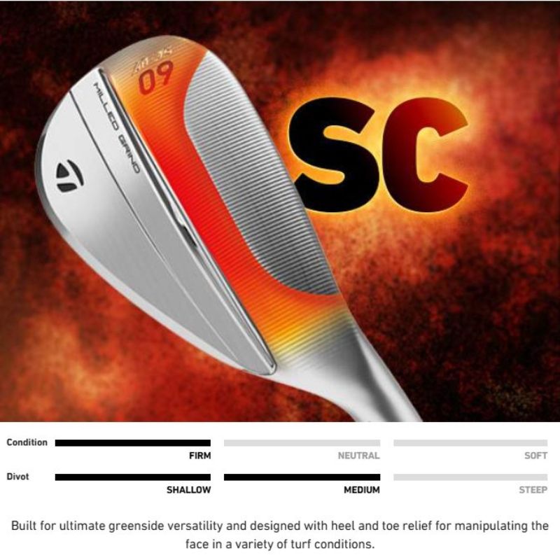 TaylorMade MG5 Wedge - Satin Chrome