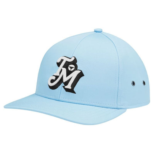 TaylorMade Newport Retro Metal Eyelet Hat Light Blue OSFA