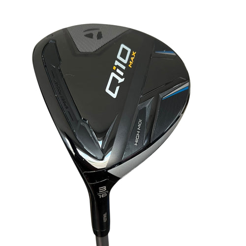 TaylorMade Qi10 Max Fairway Wood - Store Display Demo Left Stiff 3W (16°) - FUJIKURA SPEEDER NX TCS 50