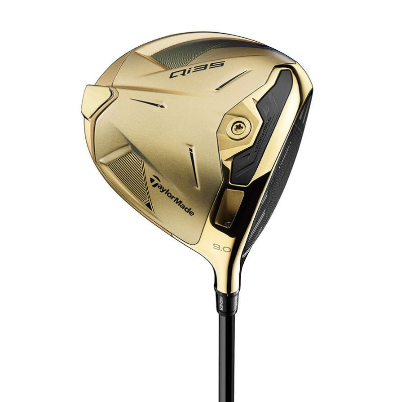 TaylorMade Qi35 Driver - Designer Series Matte Gold Stiff 10.5