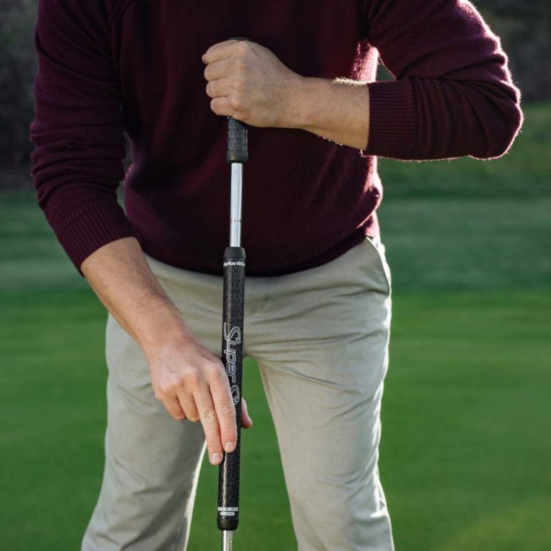 TaylorMade Spider Tour S Long Broomstick Putter - Center Shaft - Black