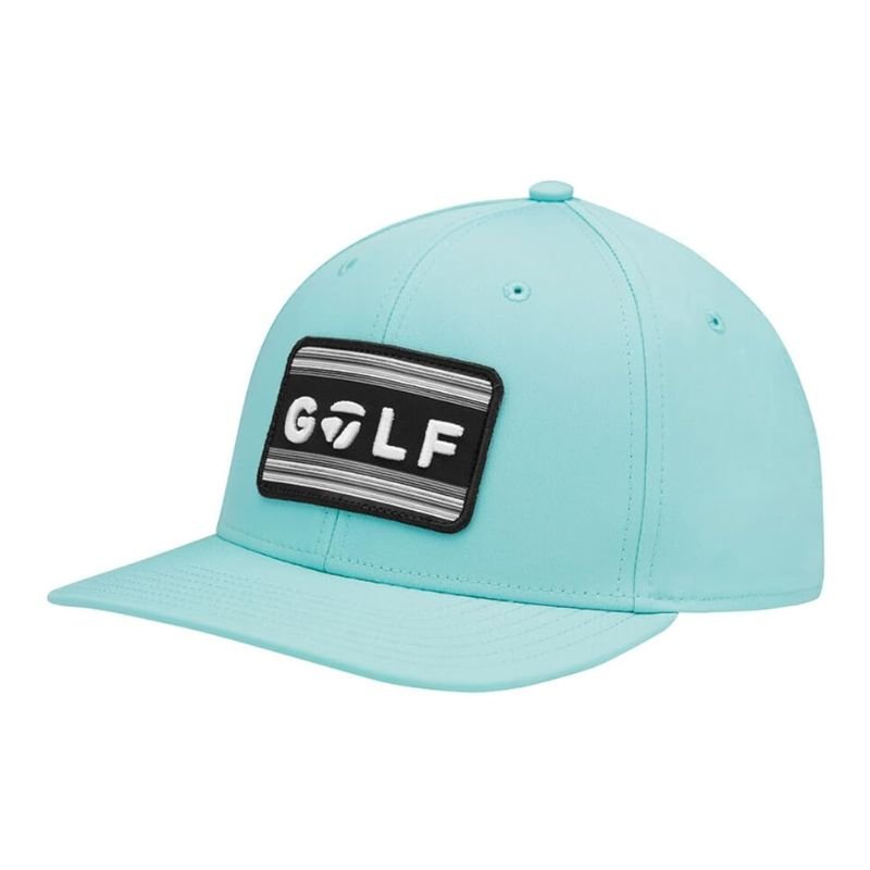 TaylorMade Sunset Snapback Hat Aqua OSFA