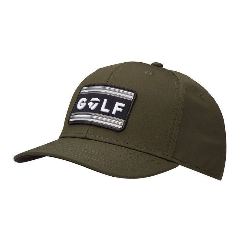 TaylorMade Sunset Snapback Hat Olive OSFA