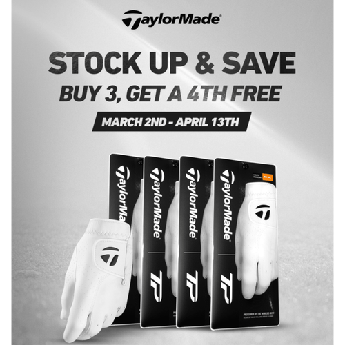 TaylorMade TP Glove - For a limited time only, Buy 3 Get 4th FREE Tour Preferred
