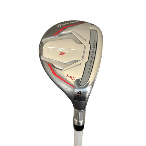 TaylorMade Women's Stealth 2 HD Rescue - Demo Right Ladies 4H (23°*) - ALDILA ASCENT LADIES 45