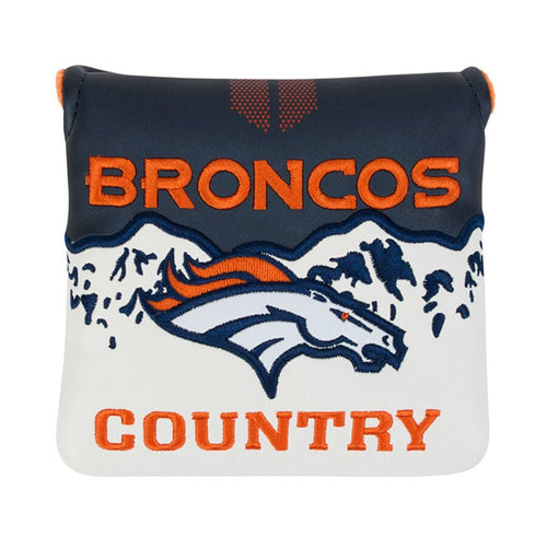 TaylorMade x NFL Denver Broncos Headcover Denver Broncos Mallet Putter