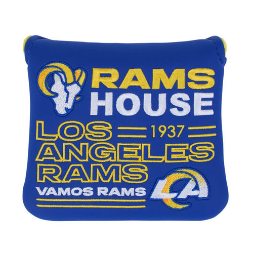 TaylorMade x NFL Los Angeles Rams Headcover Los Angeles Rams Mallet Putter