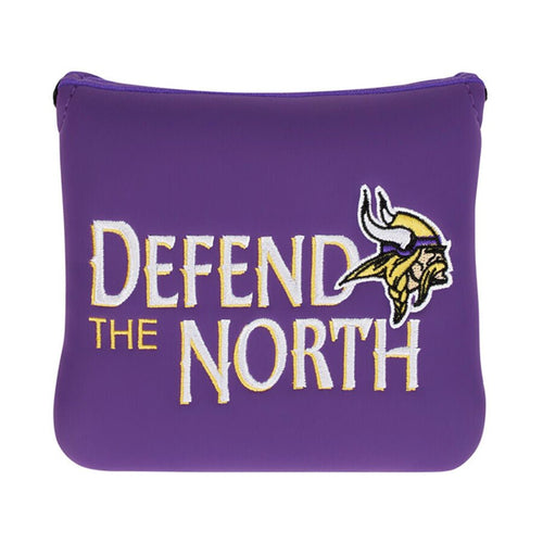 TaylorMade x NFL Minnesota Vikings Headcover Minnesota Vikings Mallet Putter