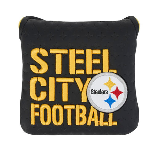 TaylorMade x NFL Pittsburgh Steelers Headcover Pittsburgh Steelers Mallet Putter