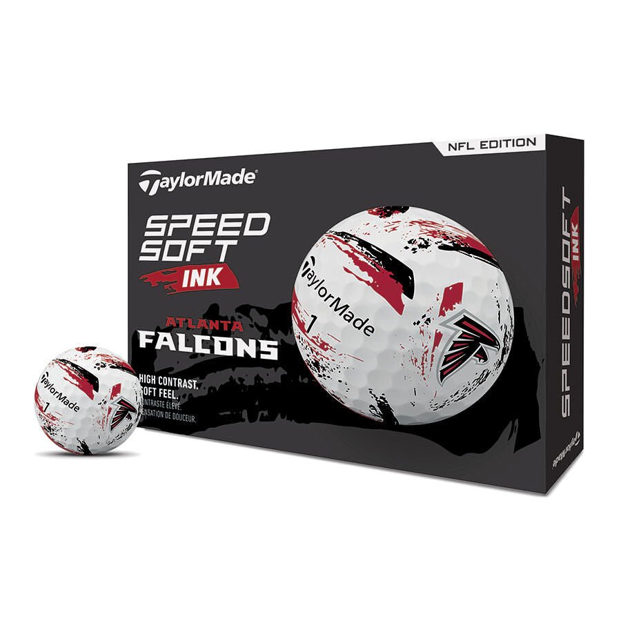 TaylorMade x NFL SpeedSoft Golf Balls Atlanta Falcons