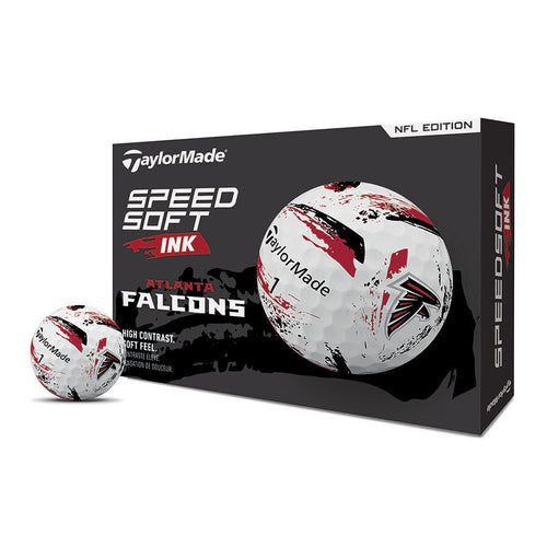 TaylorMade x NFL SpeedSoft Golf Balls Atlanta Falcons