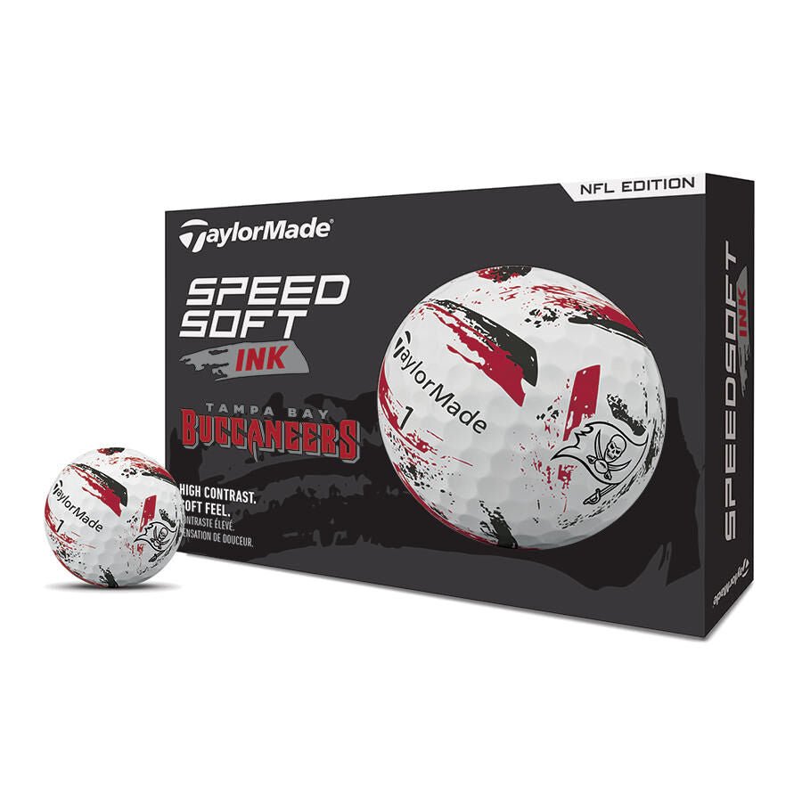 TaylorMade x NFL SpeedSoft Golf Balls Tampa Bay Buccaneers