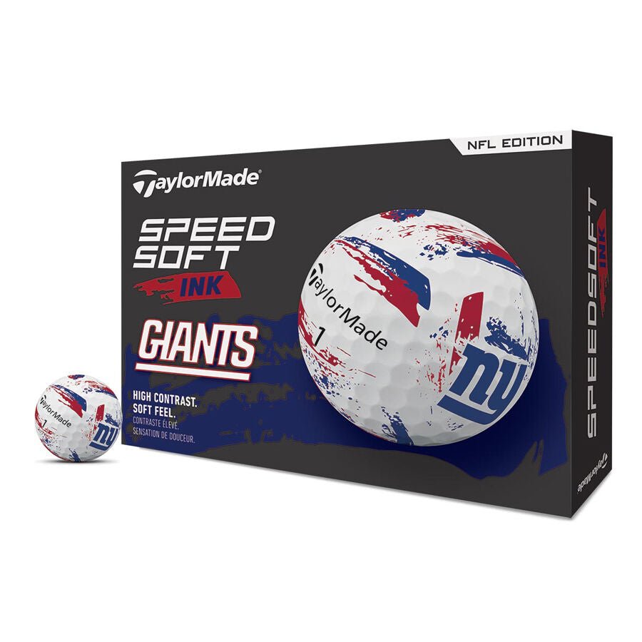 TaylorMade x NFL SpeedSoft Golf Balls New York Giants