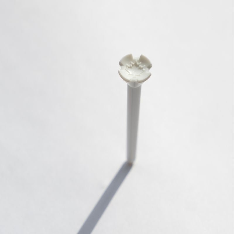 Tee The North Canada Plastic Golf Tees Combo Pack - 1 1/2" & 3 1/4" - Red/White Mix (75pk)