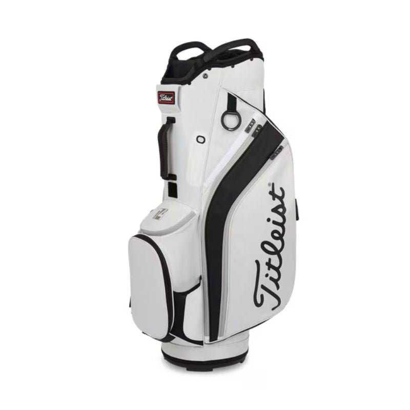 Titleist Cart 14 Bag White Black Grey