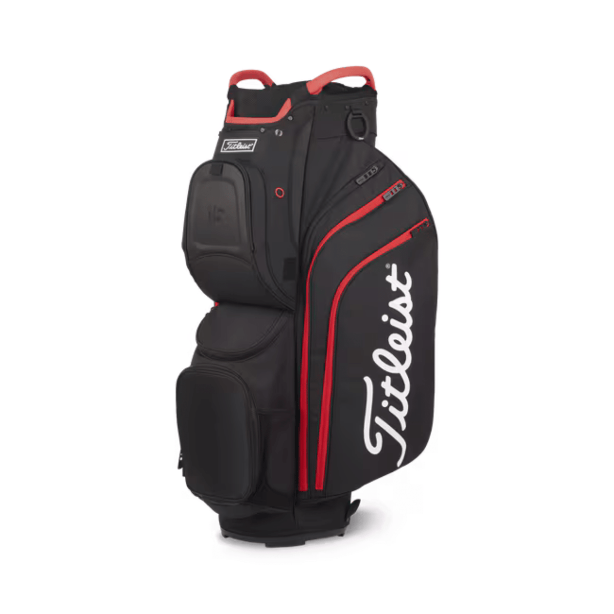Titleist Cart 15 Bag Black Black Red