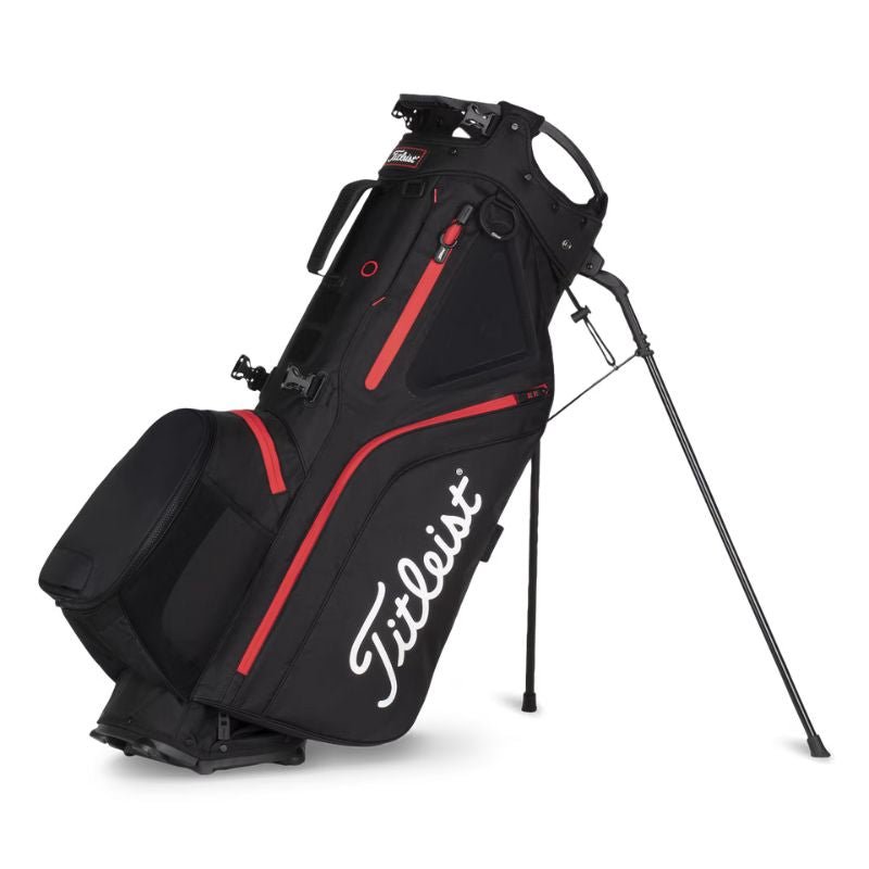 Titleist Hybrid 5 Stand Bag - Previous Season Style Black Red