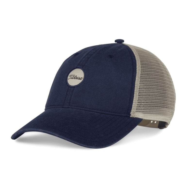 Titleist Montauk Mesh Hat Navy Bone OSFA