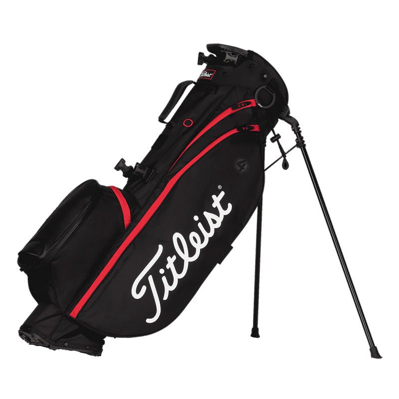 Titleist Players 4 Stand Bag - Previous Season Style Black Red