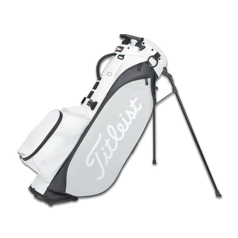 Titleist Players 5 Stand Bag - Previous Season Style White Charcoal Grey