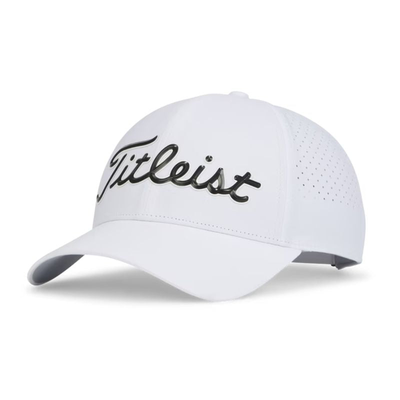 Titleist Players Tech Hat White Black OSFA