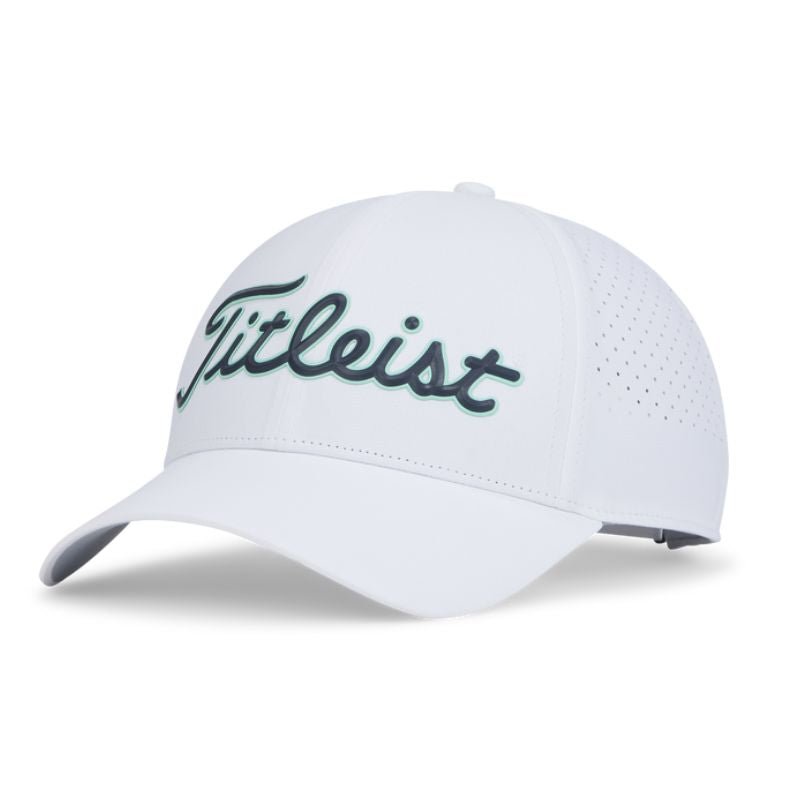 Titleist Players Tech Hat White Sea Glass Navy OSFA