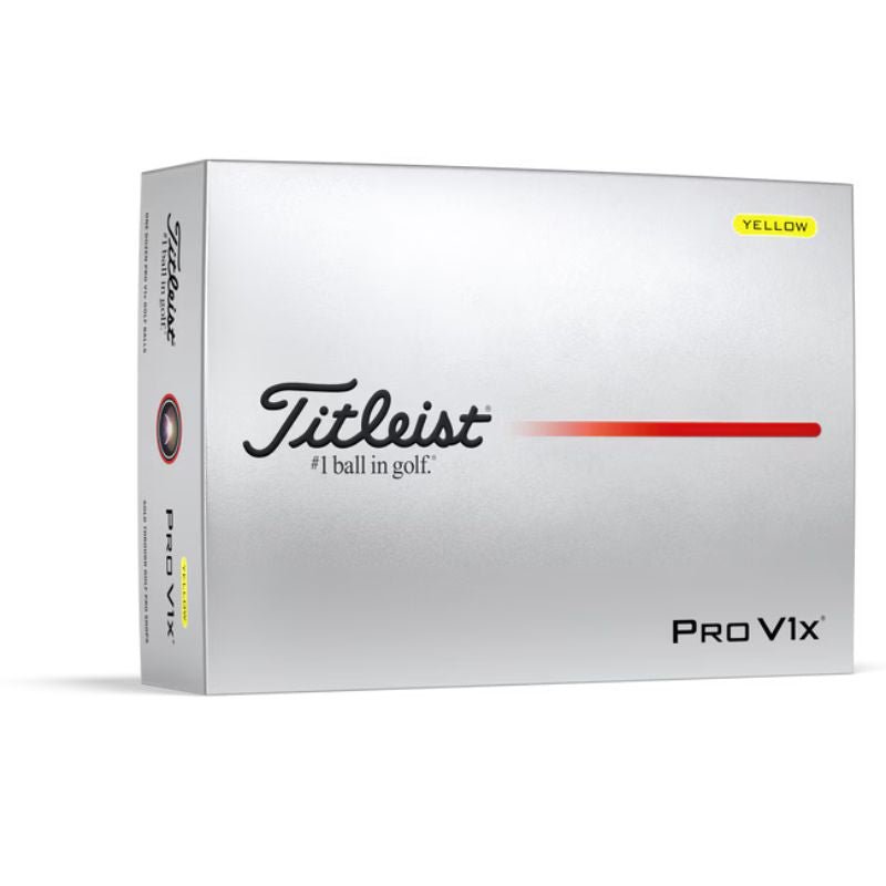 Titleist Pro V1x Golf Balls Yellow