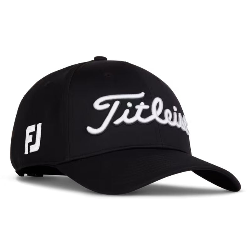Titleist Tour Performance Hat Black White OSFA