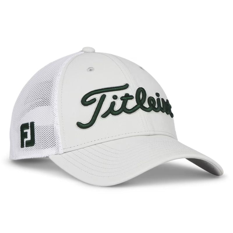 Titleist Tour Performance Mesh Hat Marble Hunter White OSFA