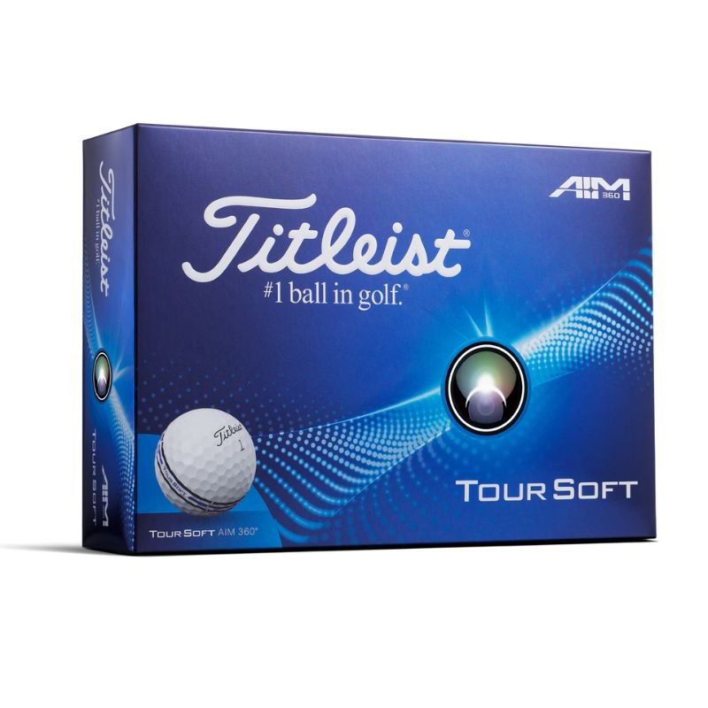 Titleist Tour Soft AIM 360° Golf Balls White