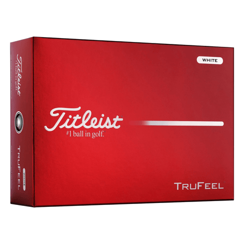 Titleist TruFeel Golf Balls White