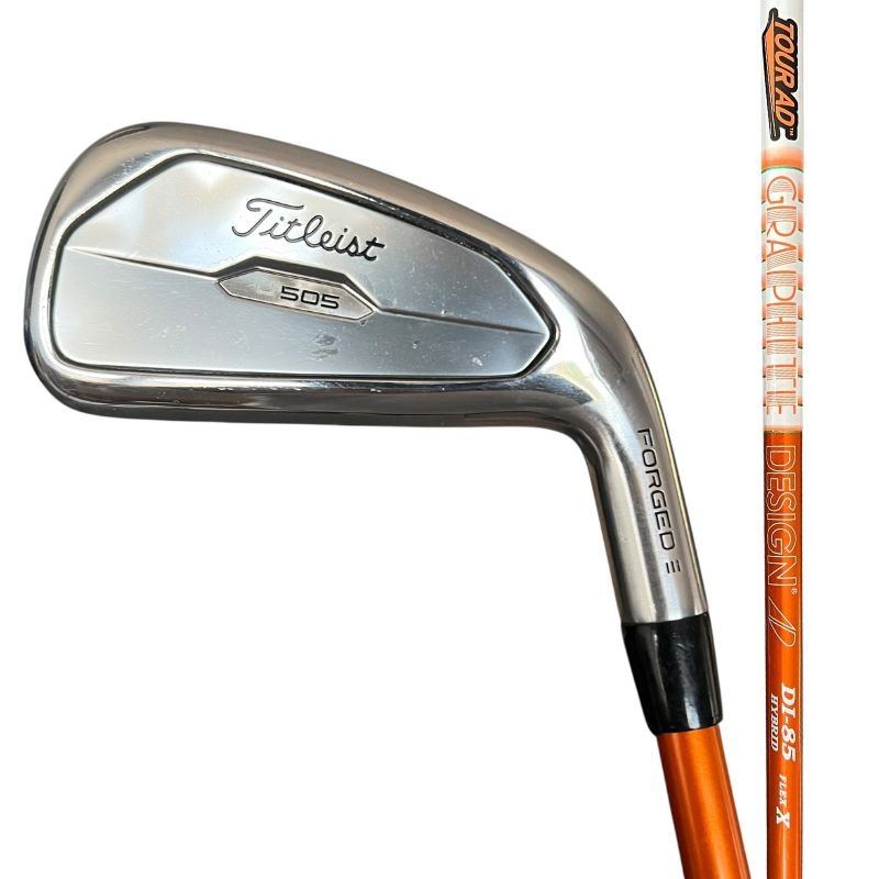 Titleist U•505 3G Utility Iron - (Graphite Design Shaft) - Indoor Demo Right X-Stiff 2i (18°) - Graphite Design Tour AD-DI 85g (+$170)