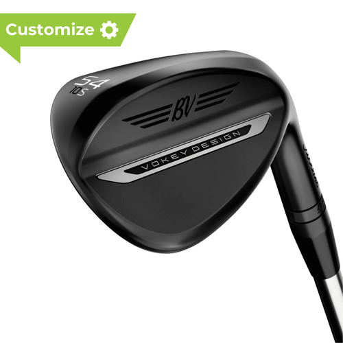 Titleist Vokey SM11 Wedge - Jet Black (Steel Shaft) - Build Your Own